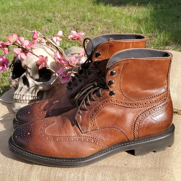 To Boot New York by Adam Derrick Other - Hobson Leather Wingtip Boots